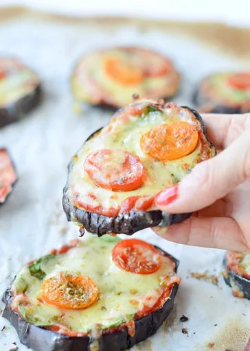 Eggplant Pizza Bites