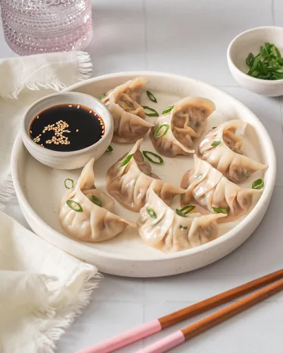Empanadillas de Cerdo y Cebollino