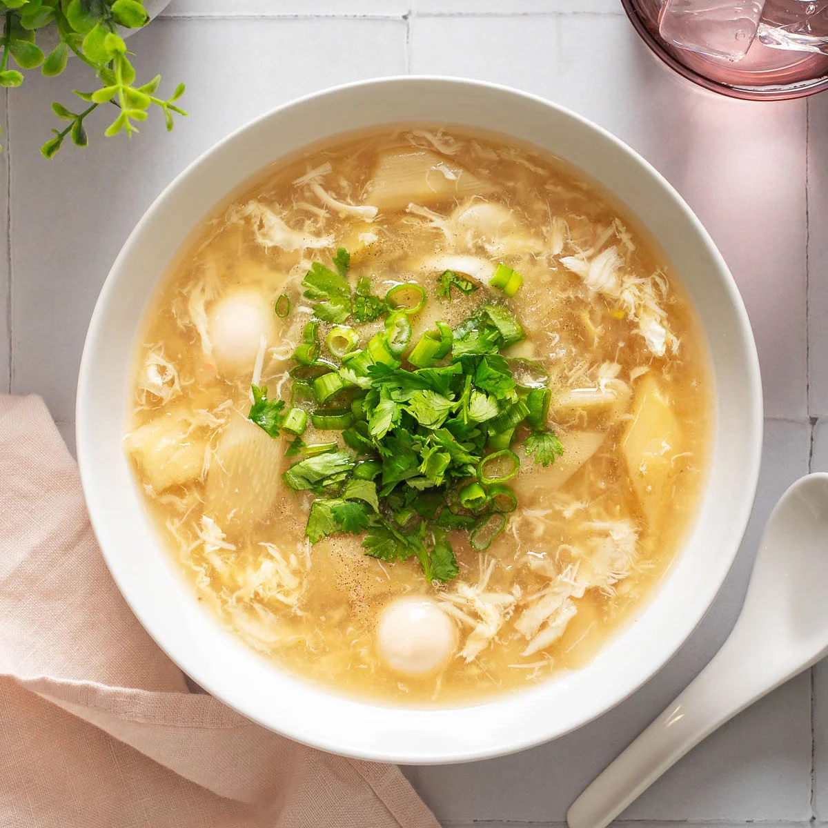 Sup Mang Cua (Vietnamese Crab and Asparagus Soup)