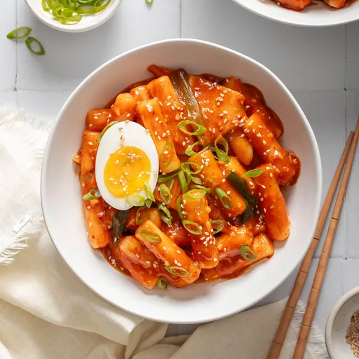 Tteokbokki (Spicy Korean Rice Cakes)