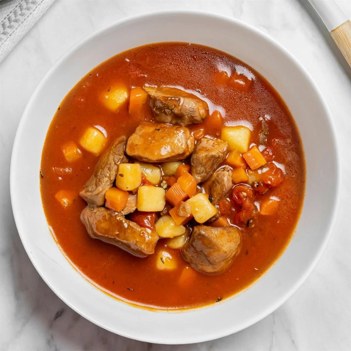 Pork Vegetable Soup