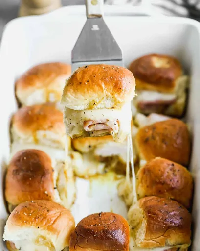 Ham and Swiss Sliders