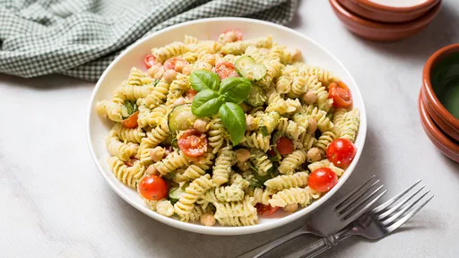 Lemon Herb Pasta Salad Recipe