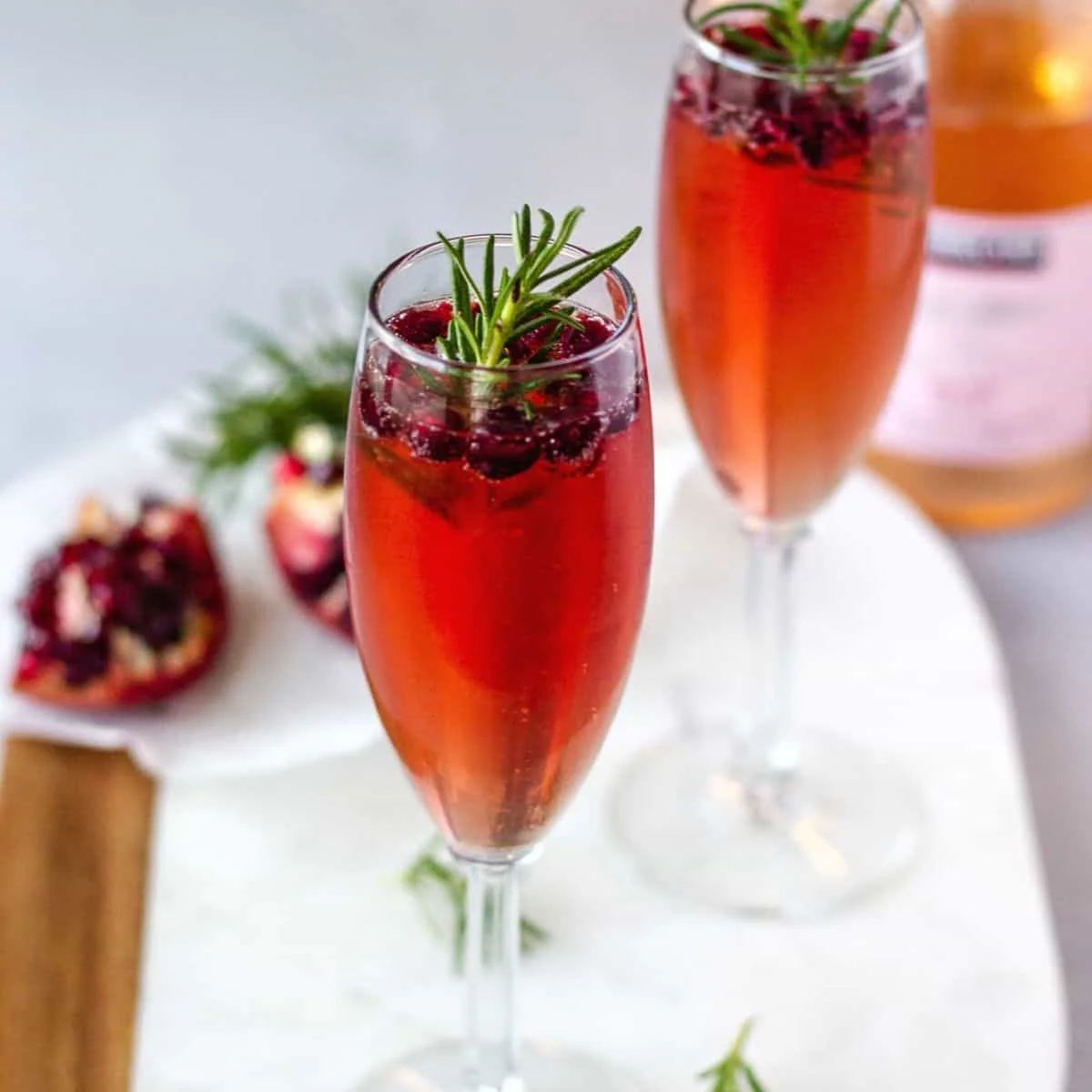Pomegranate Prosecco Rosé Recipe