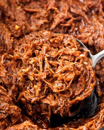 Crockpot Shredded Beef Barbecue