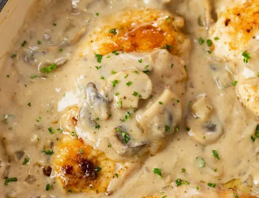 Stroganoff de pollo