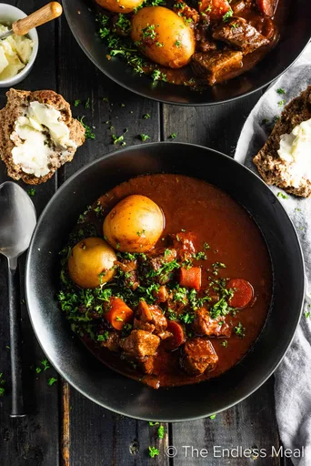 Slow Cooker Guinness Beef Stew Recipe