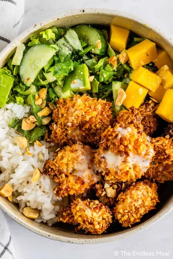Coconut Shrimp Bowls Recipe