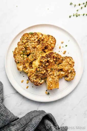 Receta de filetes de coliflor