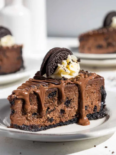 Nutella Oreo Cheesecake