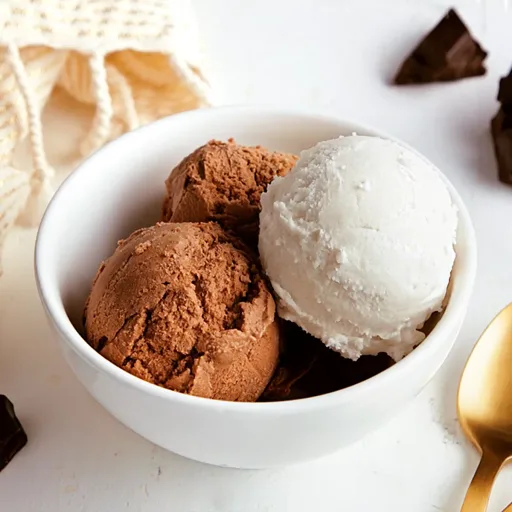 Helado vegano