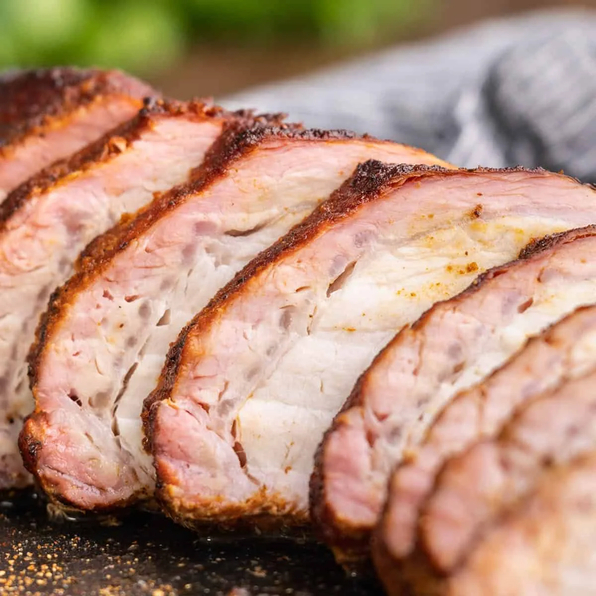 Easy Smoked Pork Loin