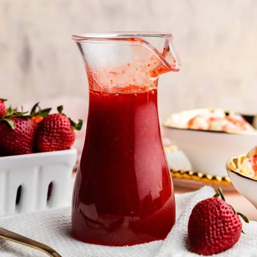 Homemade Strawberry Syrup