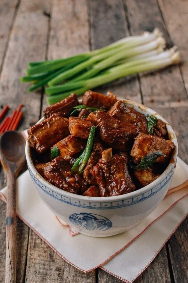 Braised Pork Ribs with Taro