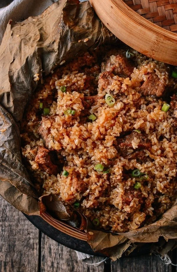 Steamed Ribs with Glutinous Rice (糯米蒸排骨)