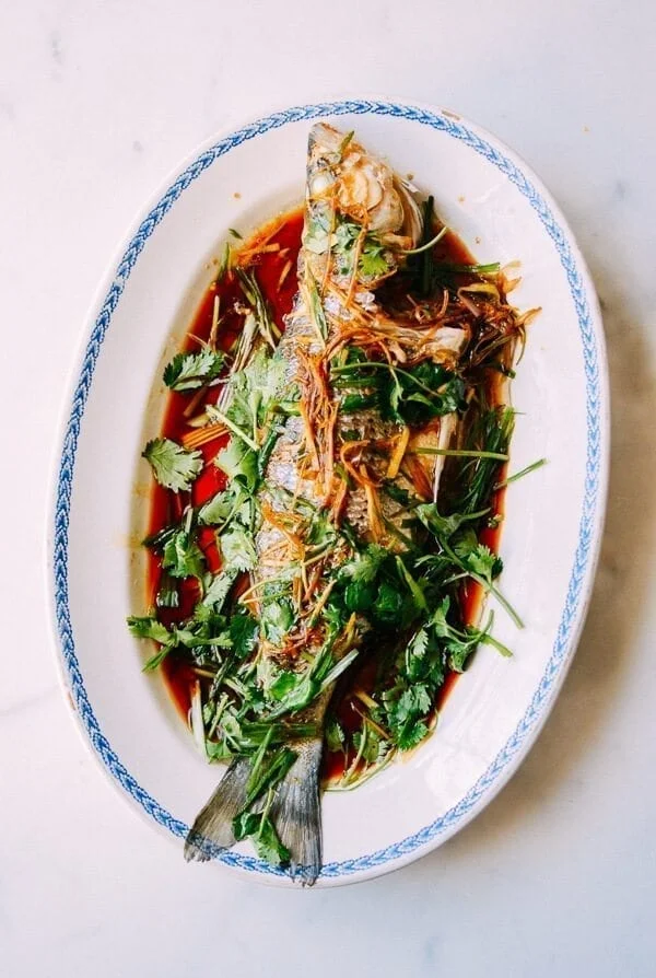Chinese Steamed Whole Fish