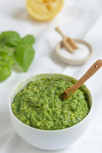Pesto vegano fácil (10 min)