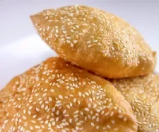 Vietnamese Hollow Donut with Yeast (Bánh Tiêu)