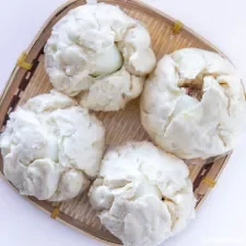Vietnamese Steamed Pork Buns with Dough from Scratch (Banh Bao)