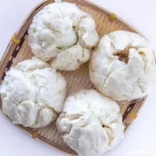 Vietnamese Steamed Pork Buns with Dough from Scratch (Banh Bao)