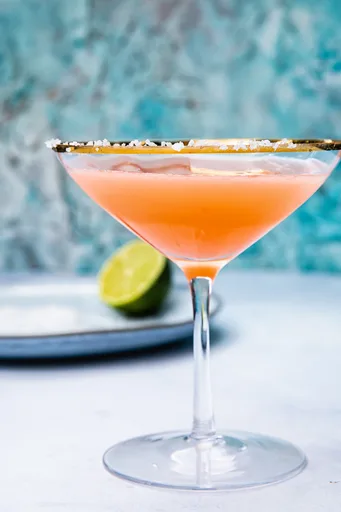 Margarita de naranja sanguina