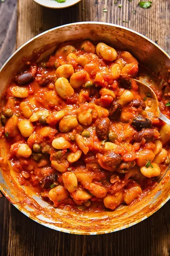 Butter Beans Puttanesca