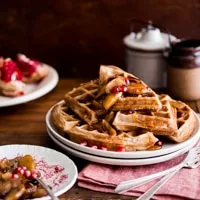 Apple Cider Waffles