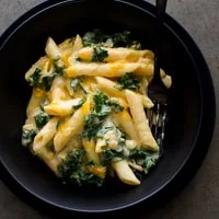 Creamy Kale Mac and Cheese Recipe