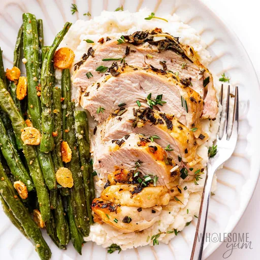 Pechuga de pavo en olla rápida