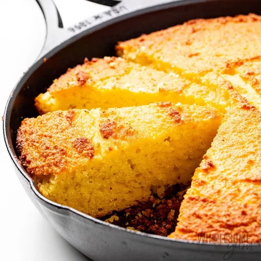 Pan de maíz ceto (bajo en carbohidratos y fácil)