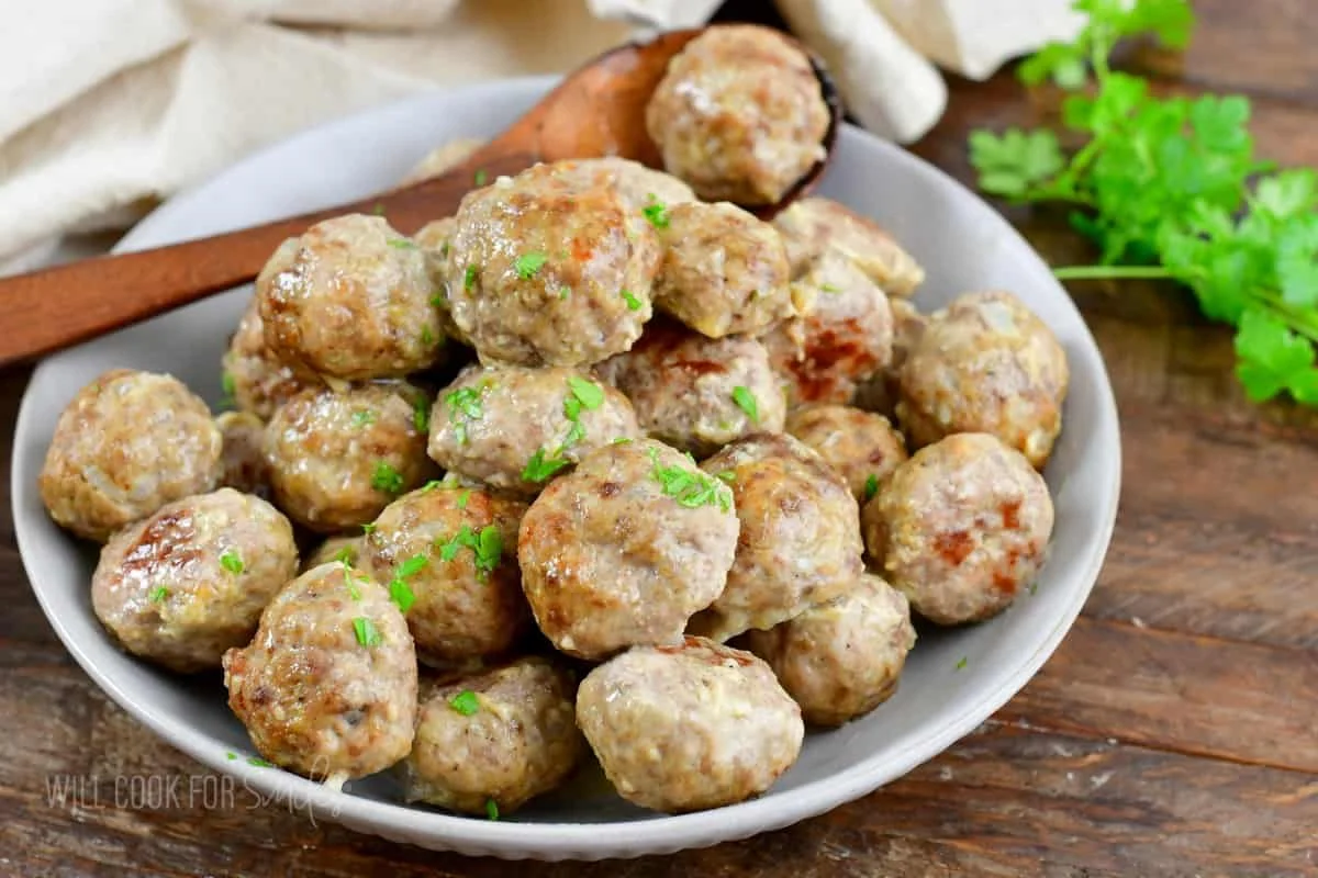 Receta de albóndigas básicas e instrucciones de congelación