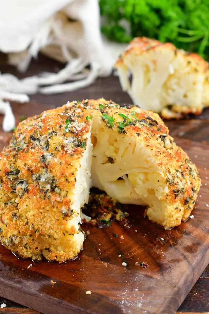 Whole Roasted Cauliflower Recipe