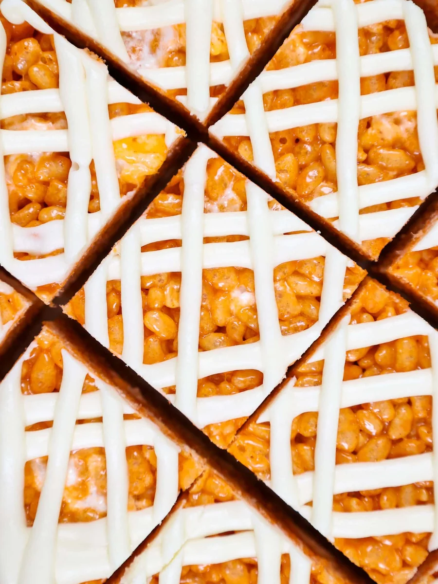 Pumpkin Rice Krispie Treats