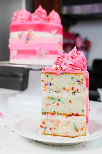 Small Batch Funfetti Layer Cake