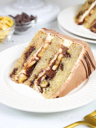 Banana Nutella Cake