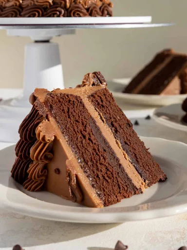 Tarta de Chocolate con Suero de Mantequilla