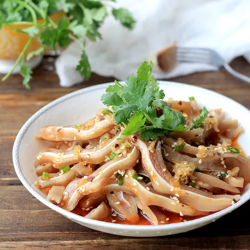 Pig's ear salad