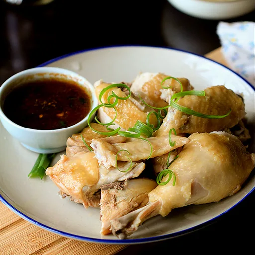 Receta de pollo al vapor chino