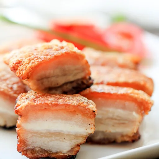 Panceta de cerdo crujiente (Siu Yuk)