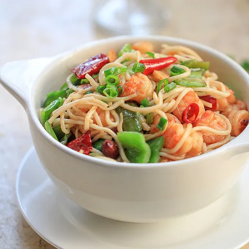 Easy Shrimp Chow Mein