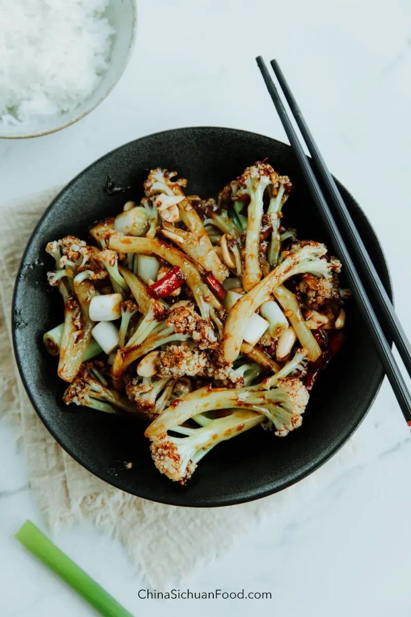 Couve-flor Kung Pao