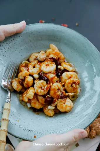 Langostinos Kung Pao