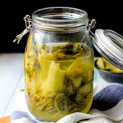 Receta de mostaza encurtida