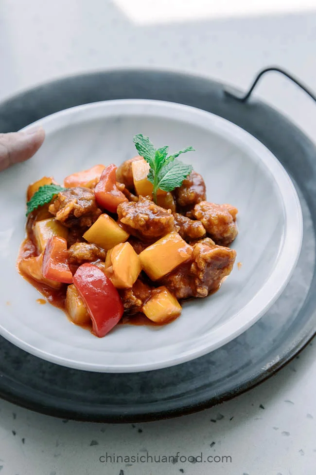 Sweet and Sour Pork with Pineapple