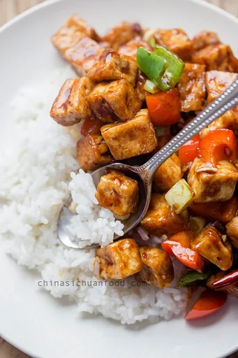 Vegan Kung Pao Tofu