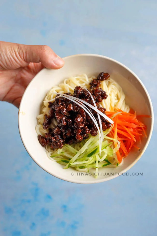 Zhajiangmian—Minced Pork Noodles