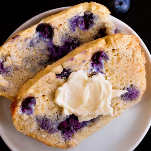 Keto Blueberry Bread