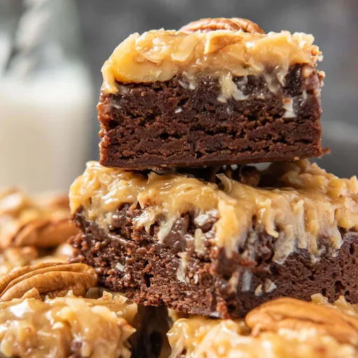 German Chocolate Cake Brownies