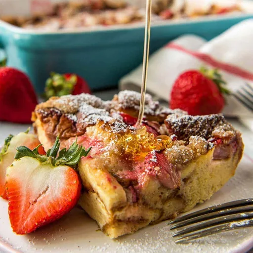 Strawberry French Toast Bake