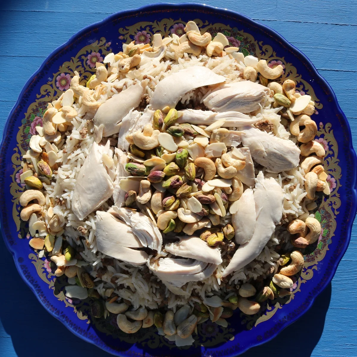 Lebanese chicken and rice (rez a djaj)